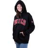 imageUltra Game Womens NBA Official Super Soft Full Zip Hoodie SweatshirtBlack
