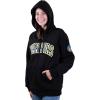 imageUltra Game Womens NBA Official Super Soft Full Zip Hoodie SweatshirtBlack