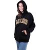 imageUltra Game Womens NBA Official Super Soft Full Zip Hoodie SweatshirtBlack