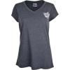 imageUltra Game Womens NBA Official VNeck Rhinestone Short Sleeve Tee ShirtCharcoal