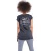 imageUltra Game Womens NBA Official VNeck Rhinestone Short Sleeve Tee ShirtCharcoal