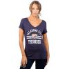 imageUltra Game Womens NBA Official VNeck Rhinestone Short Sleeve Tee ShirtTeam Color