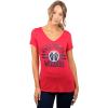 imageUltra Game Womens NBA Official VNeck Rhinestone Short Sleeve Tee ShirtTeam Color