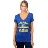 imageUltra Game Womens NBA Official VNeck Rhinestone Short Sleeve Tee ShirtTeam Color