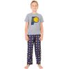 imageUltra Game Youth NBA Official 2Piece PJs Lounge Pants amp Tee SetBoy Sizes