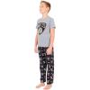 imageUltra Game Youth NBA Official 2Piece PJs Lounge Pants amp Tee SetBoy Sizes