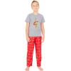 imageUltra Game Youth NBA Official 2Piece PJs Lounge Pants amp Tee SetBoy Sizes