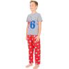imageUltra Game Youth NBA Official 2Piece PJs Lounge Pants amp Tee SetBoy Sizes
