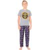 imageUltra Game Youth NBA Official 2Piece PJs Lounge Pants amp Tee SetBoy Sizes