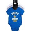 imageUltra Game Youth NBA Official Baby Super Soft Cotton 3 Pack Creeper BodysuitAssorted