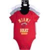 imageUltra Game Youth NBA Official Baby Super Soft Cotton 3 Pack Creeper BodysuitAssorted