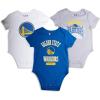 imageUltra Game Youth NBA Official Baby Super Soft Cotton 3 Pack Creeper BodysuitAssorted