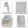 imageUltra Game Youth NBA Official Super Soft Hoodie Sweatshirt and Sweatpants Joggers SetHeather Gray