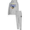imageUltra Game Youth NBA Official Super Soft Hoodie Sweatshirt and Sweatpants Joggers SetHeather Gray