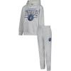 imageUltra Game Youth NBA Official Super Soft Hoodie Sweatshirt and Sweatpants Joggers SetHeather Gray