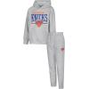 imageUltra Game Youth NBA Official Super Soft Hoodie Sweatshirt and Sweatpants Joggers SetHeather Gray