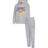 imageUltra Game Youth NBA Official Super Soft Hoodie Sweatshirt and Sweatpants Joggers SetHeather Gray