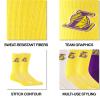 imageUltra Game boys Nba Official Athletic Cushioned Core Logo Team Crew Socks  3 PackAssorted