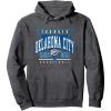 imageNBA Official Oklahoma City Thunder Dead Ball Hassle Pullover HoodieDark Heather Grey