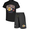 imageUltra Game Boys NBA Official Super Soft TShirt amp Basketball Shorts SetBlack