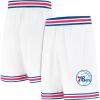 imageUltra Game Mens NBA Official Active Knit 8 Showtime Basketball Training ShortsWhite