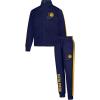 imageUltra Game Youth NBA Official Super Soft Full Zip Active Track Jacket and Pants SetNavy