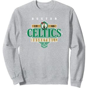 imageNBA Official Boston Celtics Diamond Look SweatshirtHeather Grey