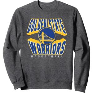 imageNBA Official Golden State Warriors Blowin Up SweatshirtDark Heather Grey