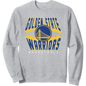 imageNBA Official Golden State Warriors Blowin Up SweatshirtHeather Grey