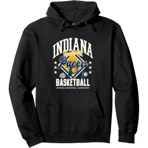 imageNBA Official Indiana Pacers Hardcover Pullover HoodieBlack