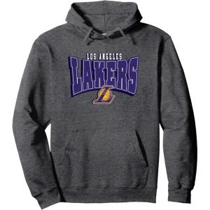imageNBA Official Los Angeles Lakers Boundless Haul Pullover HoodieDark Heather Grey