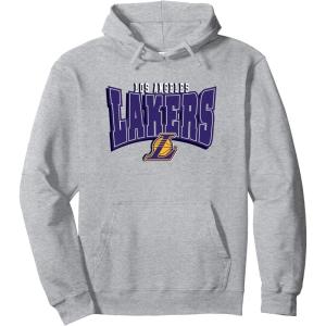 imageNBA Official Los Angeles Lakers Boundless Haul Pullover HoodieHeather Grey