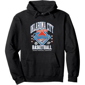 imageNBA Official Oklahoma City Thunder Hardcover Pullover HoodieBlack