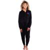 imageUltra Game Womens NBA Official Sleepwear Super Soft Fleece Onesie Pajama Hooded JumpsuitPhiladelphia 76ers