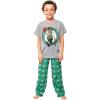 imageUltra Game Youth NBA Official 2Piece PJs Lounge Pants amp Tee SetBoys Sizes